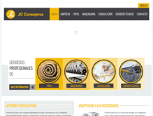 Tablet Screenshot of jcconsejeros.com